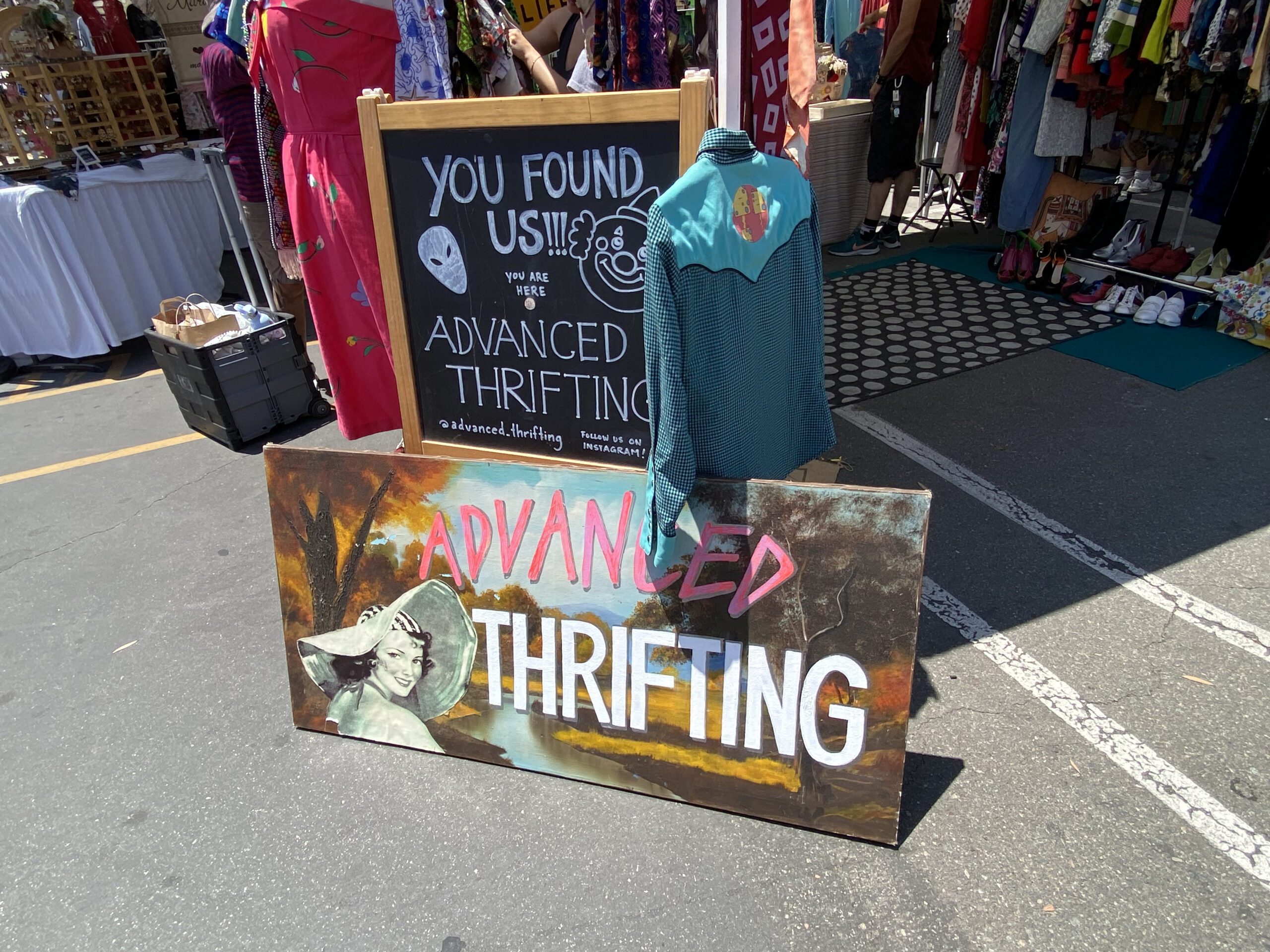 Los Feliz Flea Advanced Thrifting