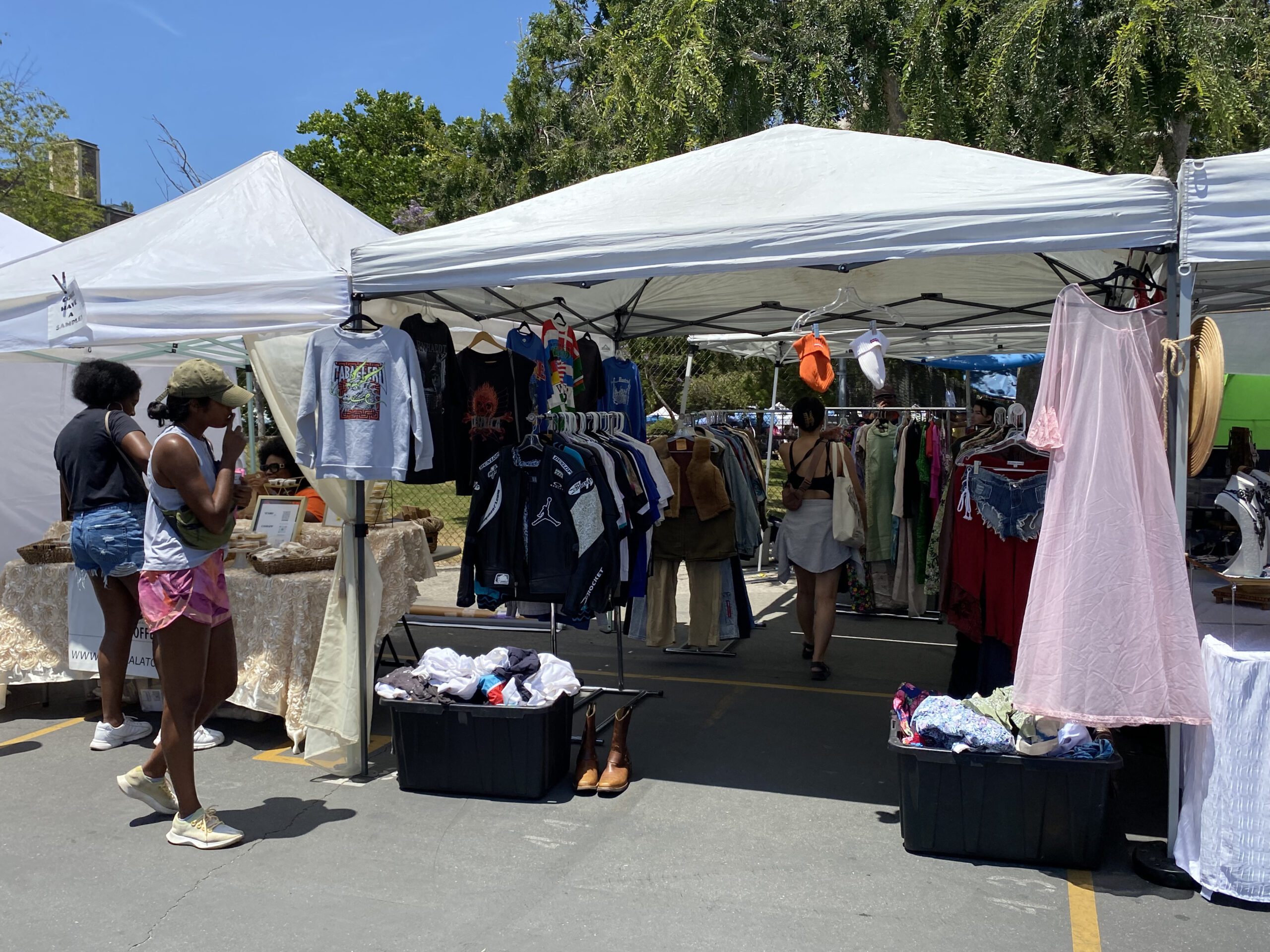 Swap meet outlet canopy