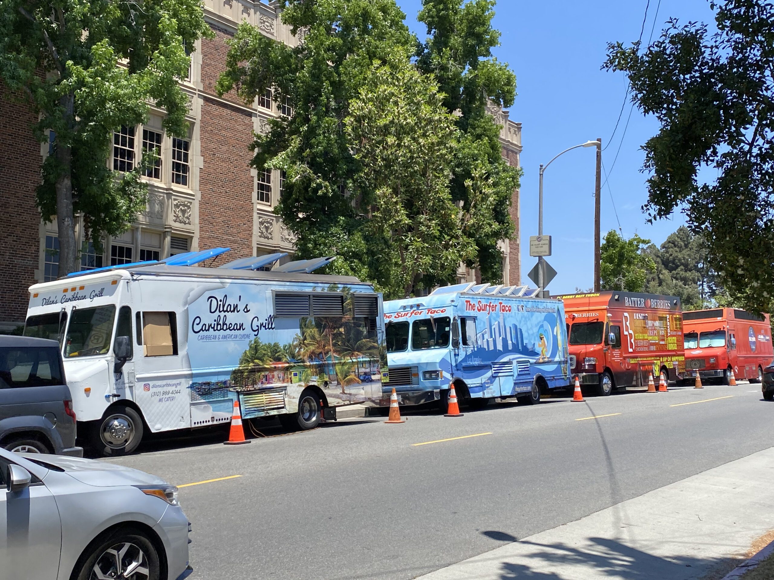 Los Feliz Flea Foodtrucks