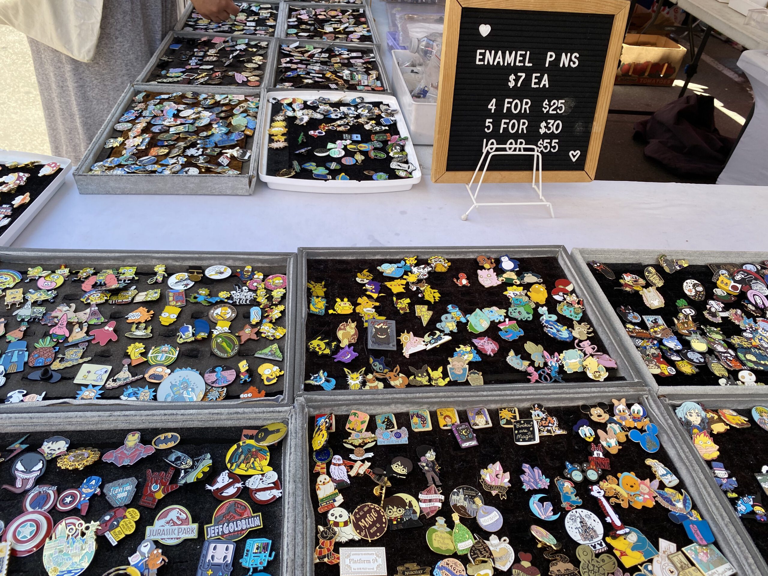 Los Feliz Flea Pins