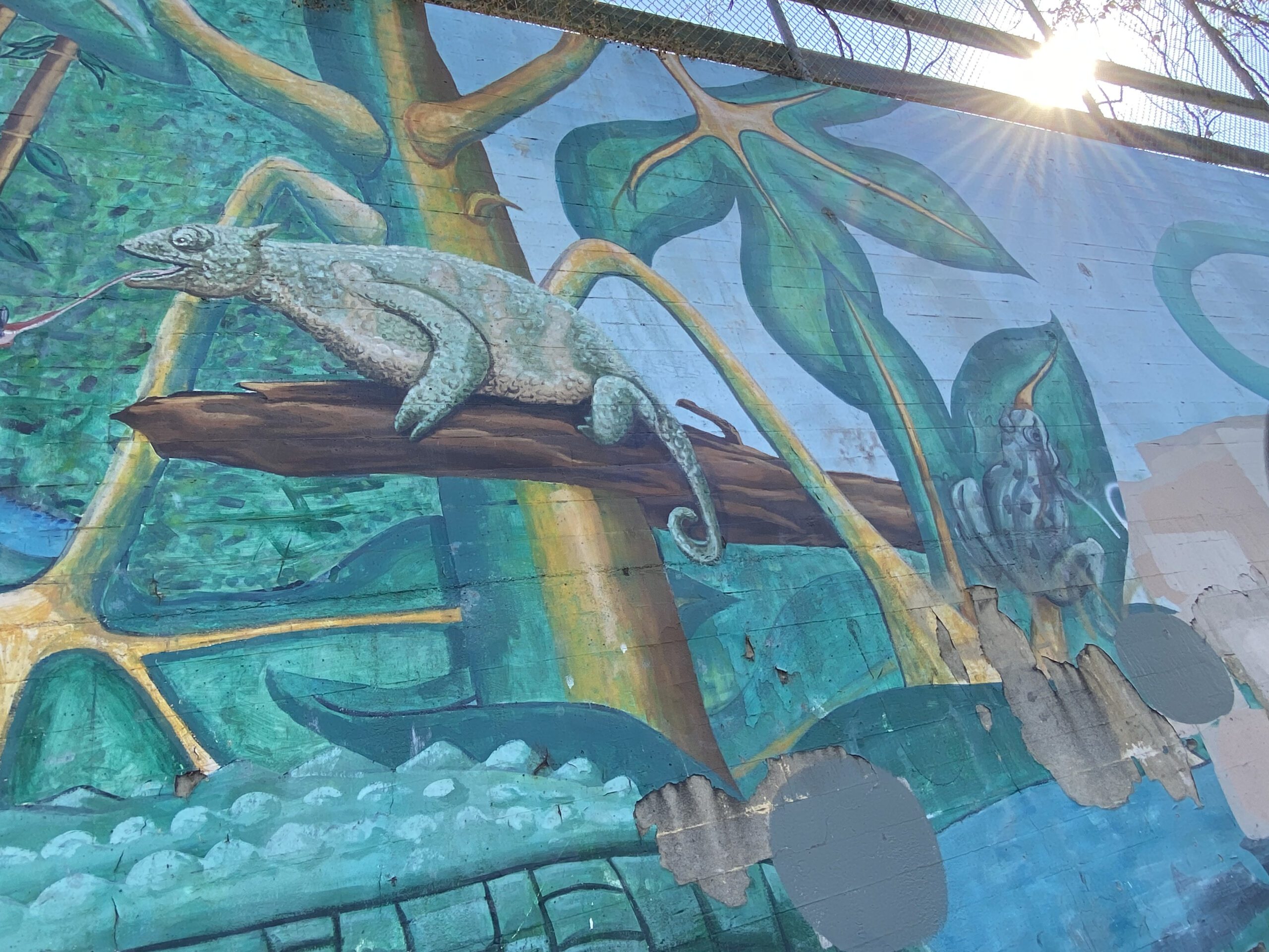 Herptile Mural