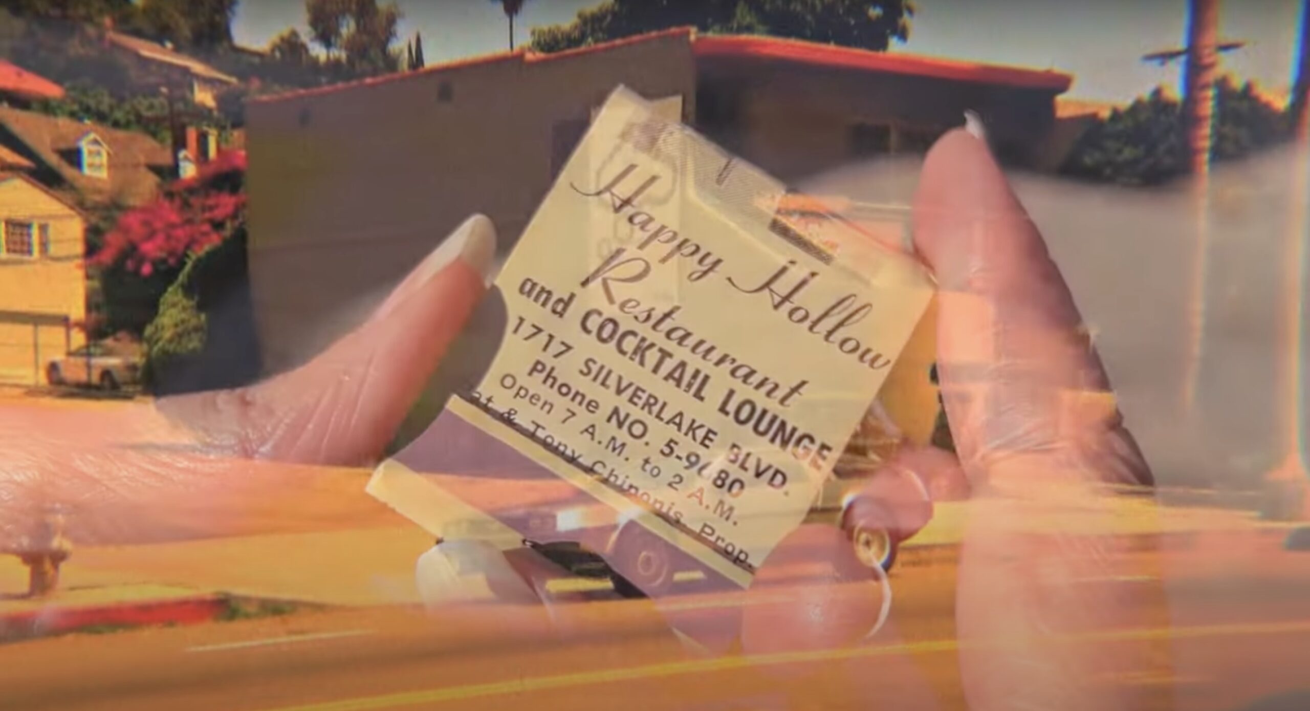 Vintage Happy Hollow matches, Silverlake, Los Angeles