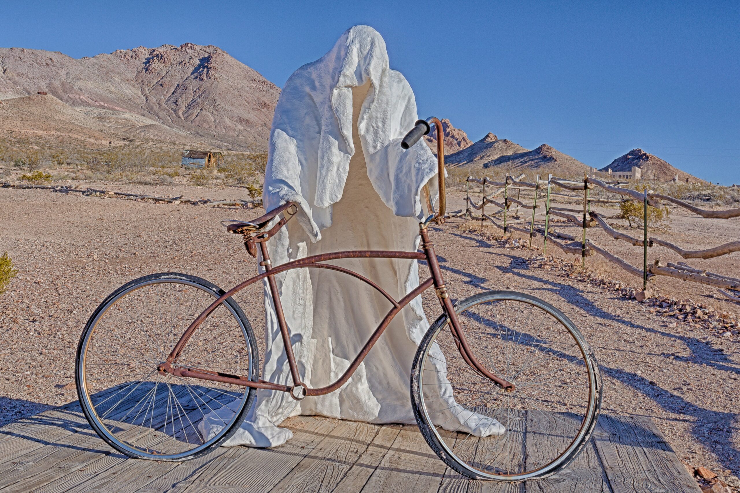 Rhyolite Nevada Ghost Rider