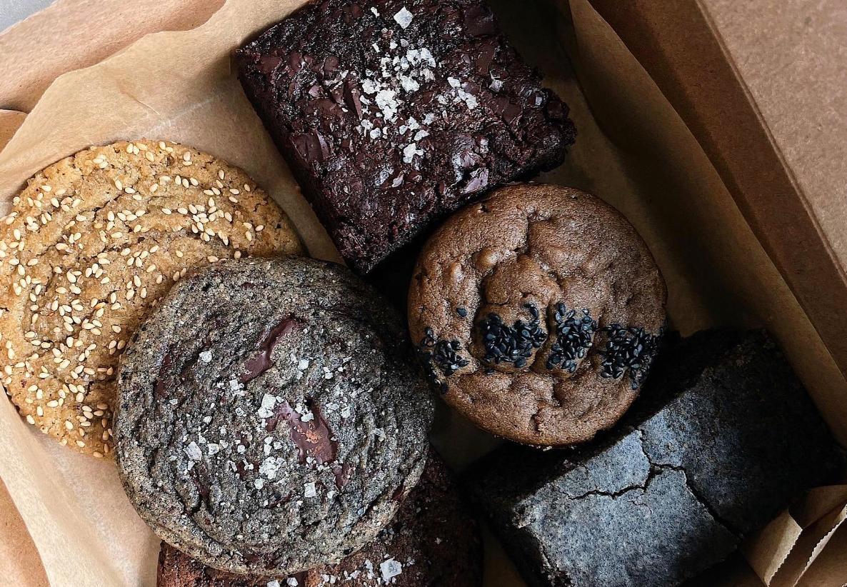 Modu Cafe Cookies Box Chocolate Mochi Brownie Sesame Cookie