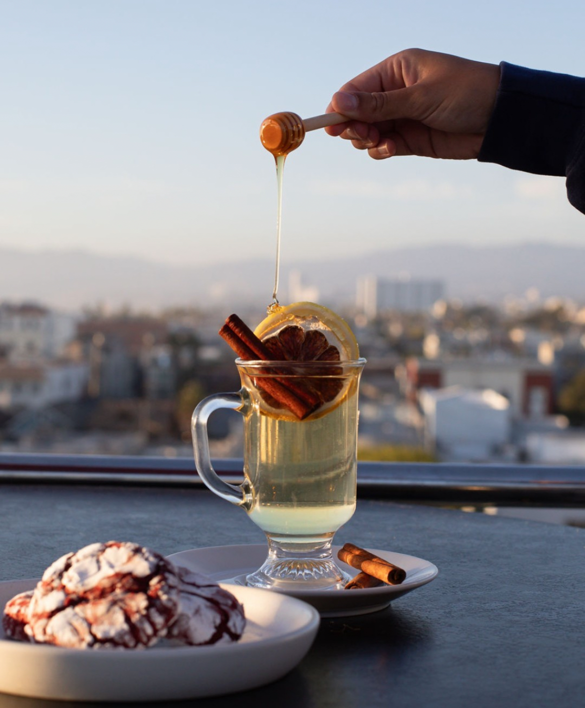 Hotel Erwin High Rooftop Lounge Hot Toddy