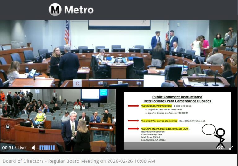 2 26 26 Metro Board Meeting Screenshot