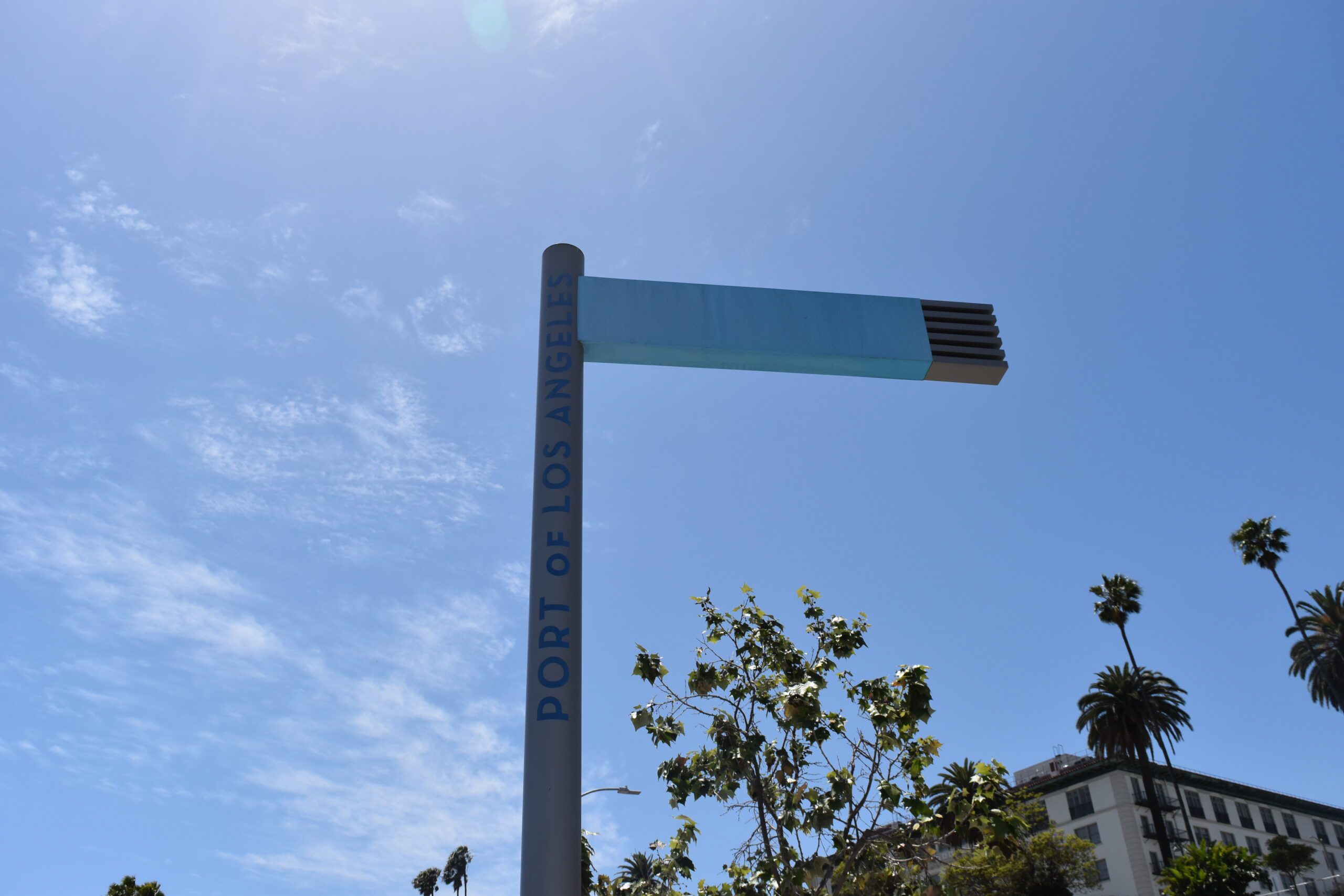 Port Of La Sign