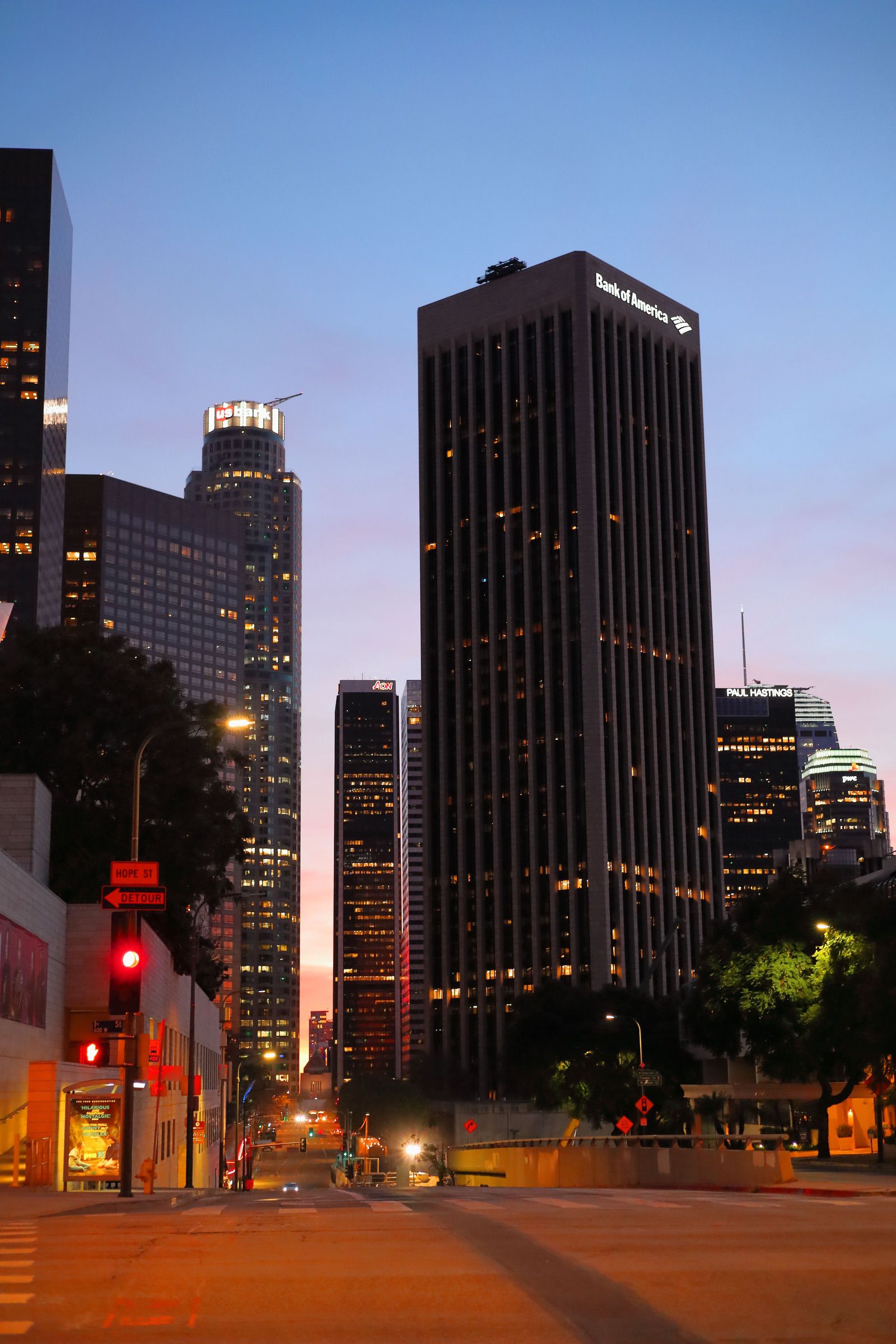 Bank Of America Plaza Los Angeles 1